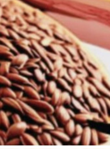 1 tablespoon of flaxseed daily prevent blood clots heart attacks and strokes naturally