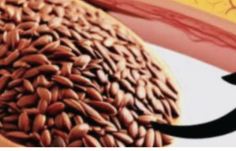 1 tablespoon of flaxseed daily prevent blood clots heart attacks and strokes naturally