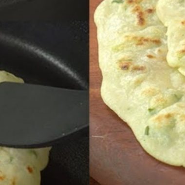 3 minute liquid dough garlic flatbread quick easy healthy no yeast no kneading