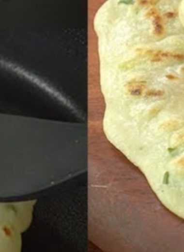 3 minute liquid dough garlic flatbread quick easy healthy no yeast no kneading