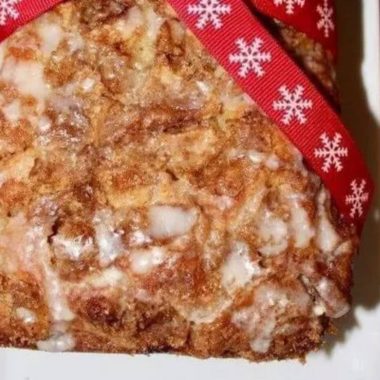 amish apple fritter bread recipe sweet cinnamon apple quick bread with glaze