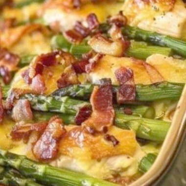 asparagus and bacon chicken potato casserole a hearty comfort food recipe