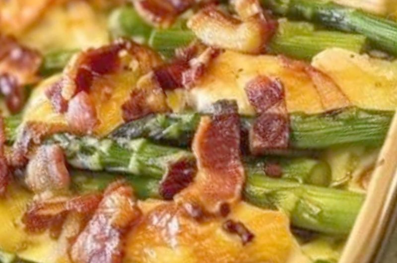 asparagus and bacon chicken potato casserole a hearty comfort food recipe