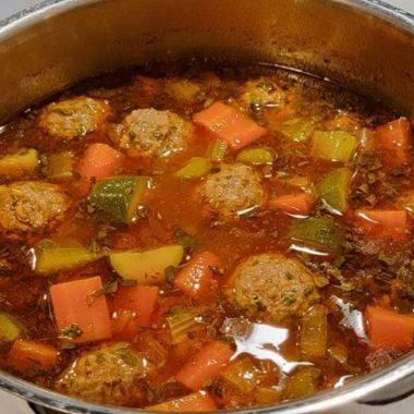 authentic albondigas soup recipe mexican meatball soup delight