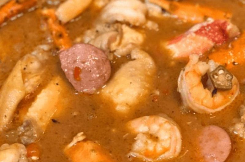 authentic creole style shrimp and sausage gumbo recipe or easy slow cooker meal