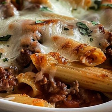 authentic italian mostaccioli bake a hearty pasta casserole recipe
