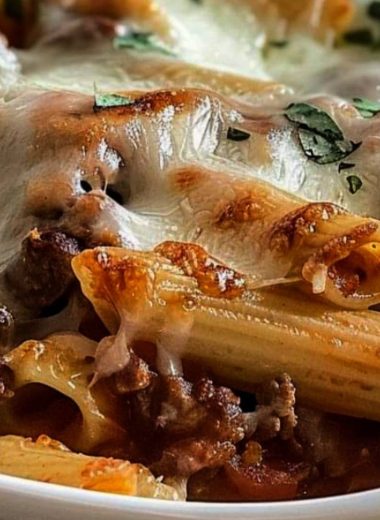 authentic italian mostaccioli bake a hearty pasta casserole recipe