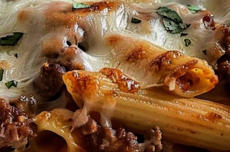authentic italian mostaccioli bake a hearty pasta casserole recipe