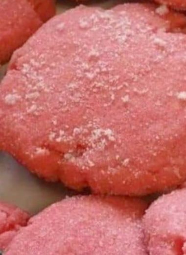 authentic mexican polvorones recipe big pink cookies that melt in your mouth