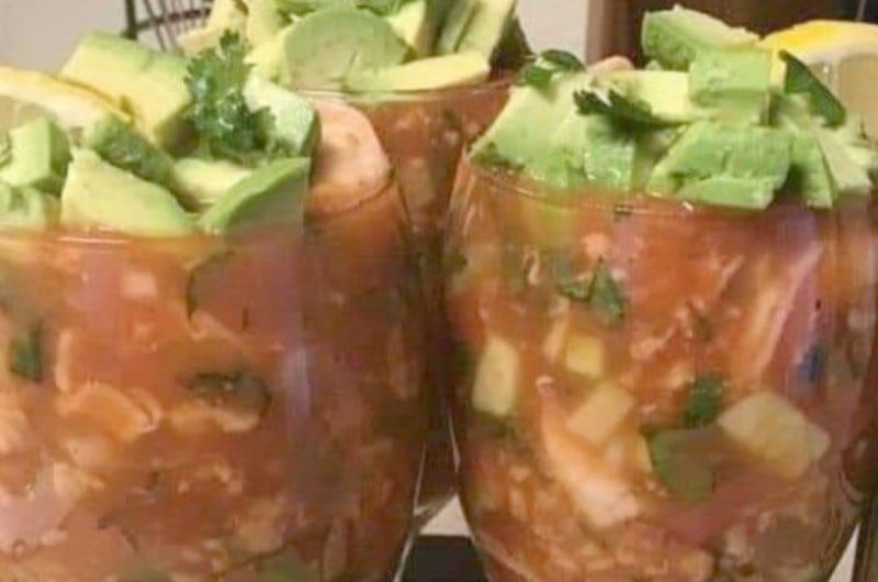 authentic mexican shrimp cocktail recipe fresh spicy and easy to make