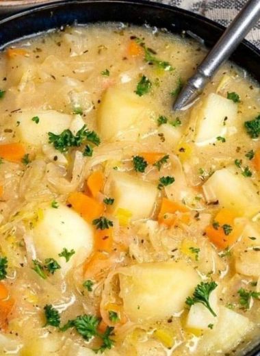authentic polish sauerkraut soup recipe a hearty and flavorful comfort food