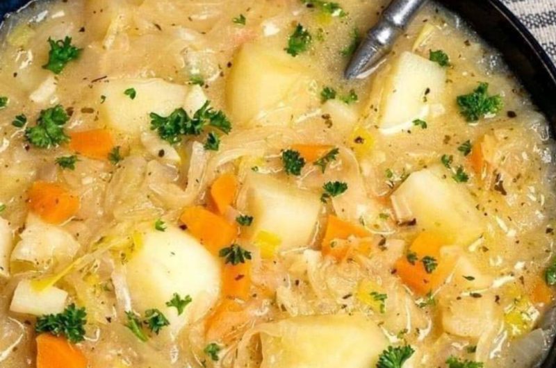 authentic polish sauerkraut soup recipe a hearty and flavorful comfort food