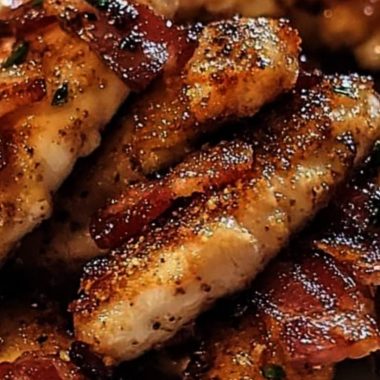 bacon brown sugar chicken tenders sweet and savory oven baked delight