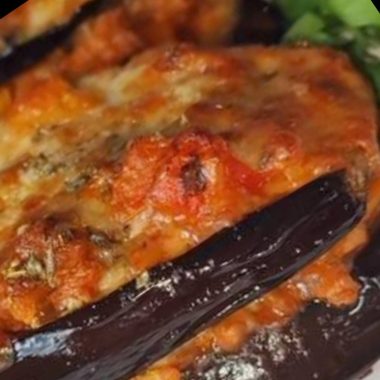 baked eggplant with savory meat filling a hearty and flavorful dish