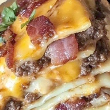 bbq bacon cheeseburger lasagna the ultimate comfort food fusion recipe