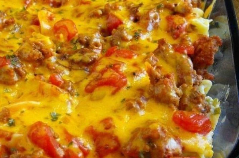 beef lombardi a hearty and cheesy casserole recipe
