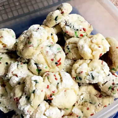best christmas gooey butter cookies recipe easy melt in your mouth holiday treats