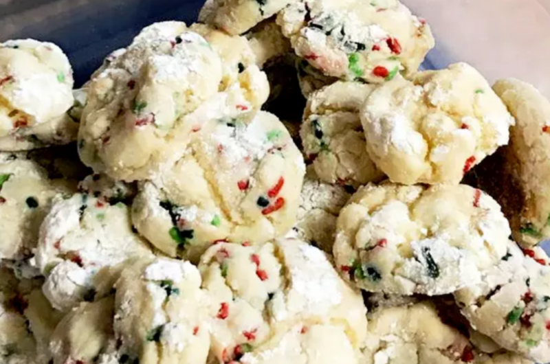 best christmas gooey butter cookies recipe easy melt in your mouth holiday treats
