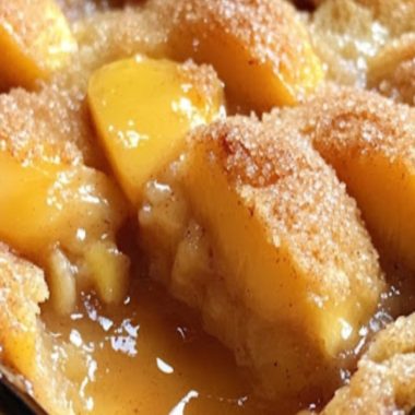 best peach dump cake recipe easy sweet and irresistible dessert