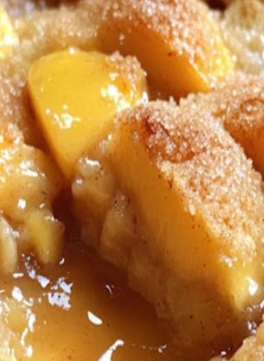 best peach dump cake recipe easy sweet and irresistible dessert