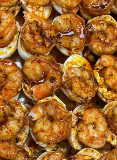 cajun shrimp deviled eggs spicy creamy and irresistible appetizer recipe