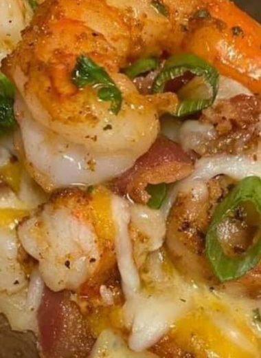 cajun shrimp loaded baked potato recipe creamy spicy and irresistible