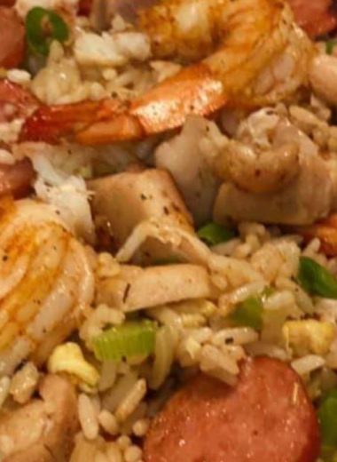 cajun style gumbo fried rice with sherry cream sauce a flavorful fusion recipe