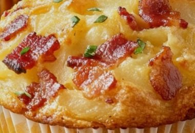 cheesy bacon potato muffins crispy cheesy and irresistible breakfast or snack recipe