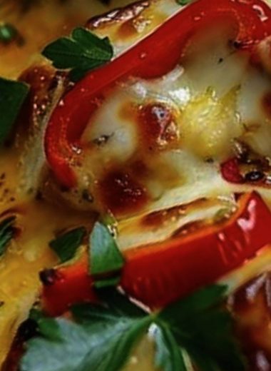 cheesy chicken and peppers bake ultimate comfort food recipe