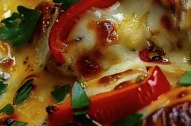 cheesy chicken and peppers bake ultimate comfort food recipe