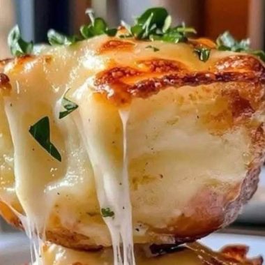 cheesy garlic mashed potato stacks crispy creamy and irresistible