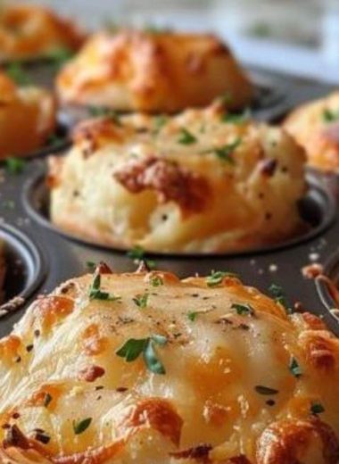 cheesy mashed potato muffins crispy fluffy and irresistibly delicious