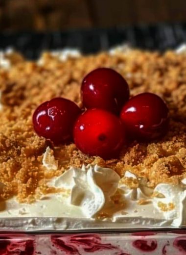 cherry cheesecake lush a decadent no bake dessert recipe