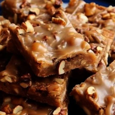 chewy nutty squirrel bars a decadent easy to make dessert recipe