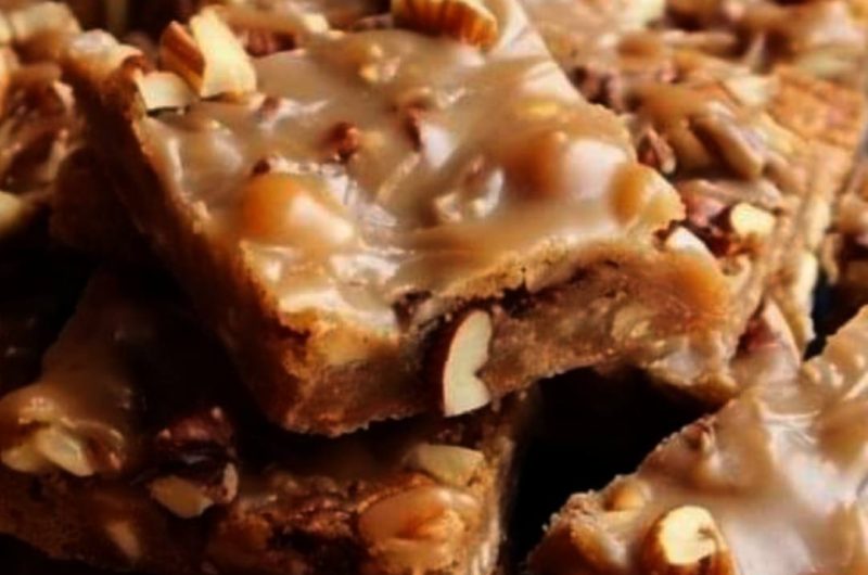 chewy nutty squirrel bars a decadent easy to make dessert recipe