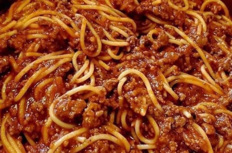 classic old school spaghetti casserole a hearty comfort food recipe