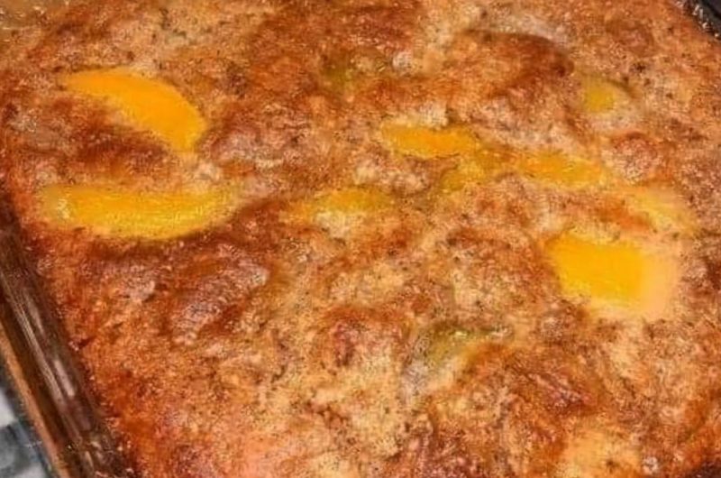 classic oven baked peach cobbler recipe easy delicious and nostalgic dessert