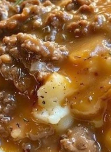 comforting beef and gravy with creamy mashed potatoes a hearty family favorite