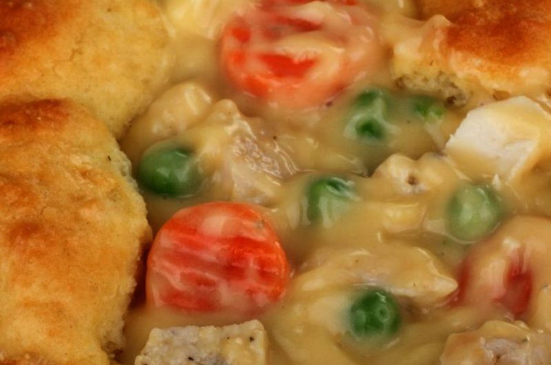comforting biscuit and chicken pot pie recipe easy hearty and delicious
