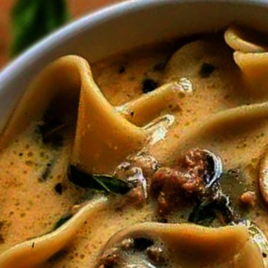 creamy alfredo lasagna soup a heartwarming one pot comfort food recipe
