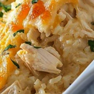 creamy angel chicken rice casserole a comforting family favorite