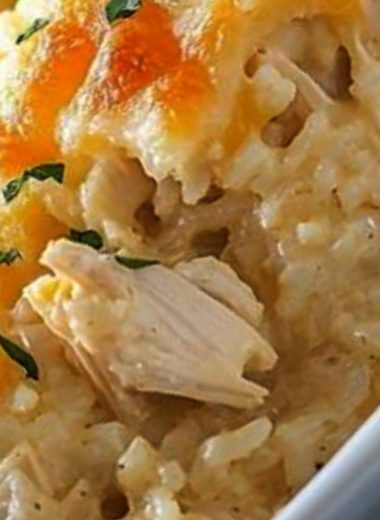 creamy angel chicken rice casserole a comforting family favorite