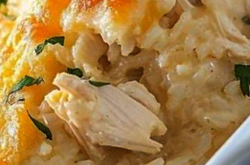 creamy angel chicken rice casserole a comforting family favorite