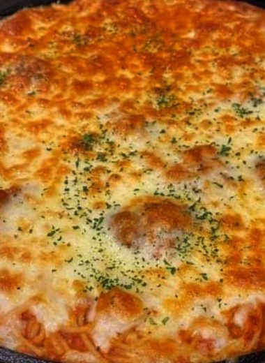 creamy baked spaghetti with cream cheese a comforting cheesy delight