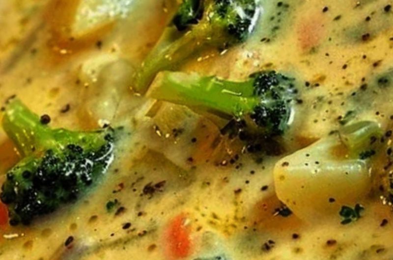 creamy broccoli and potato cheese soup recipe comfort in a bowl