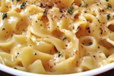 creamy cafeteria noodles recipe easy comforting and delicious