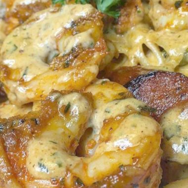 creamy cajun chicken and shrimp alfredo recipe a spicy cheesy delight 1