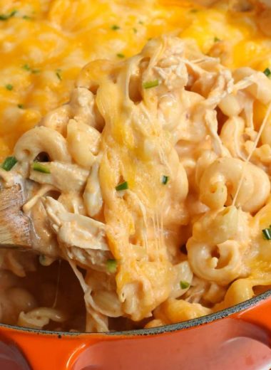 creamy cheesy buffalo chicken pasta ultimate comfort food recipe