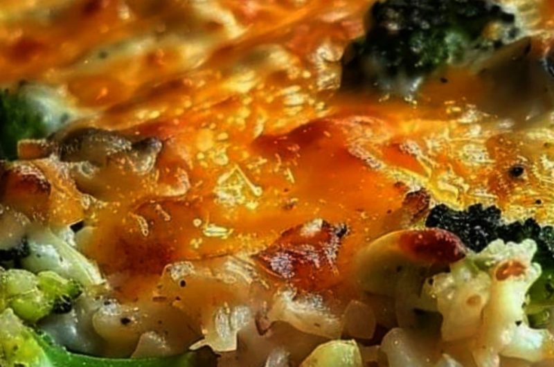 creamy chicken and broccoli rice casserole a family favorite comfort food recipe