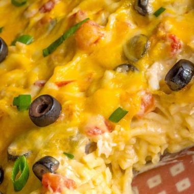 creamy chicken enchilada pasta bake a cheesy flavorful comfort food recipe